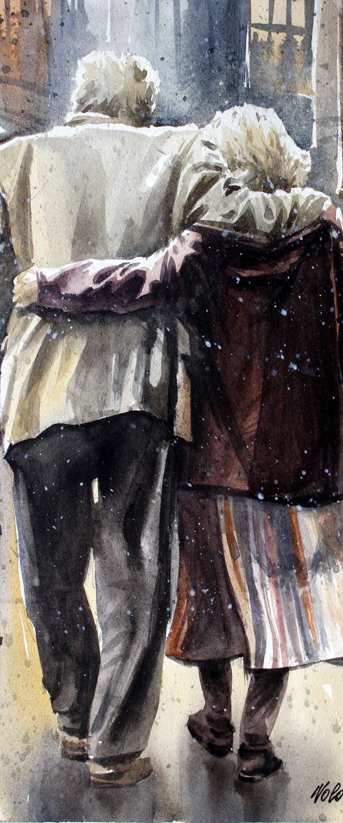 In sorrow and joy by Volodymyr Melnychuk