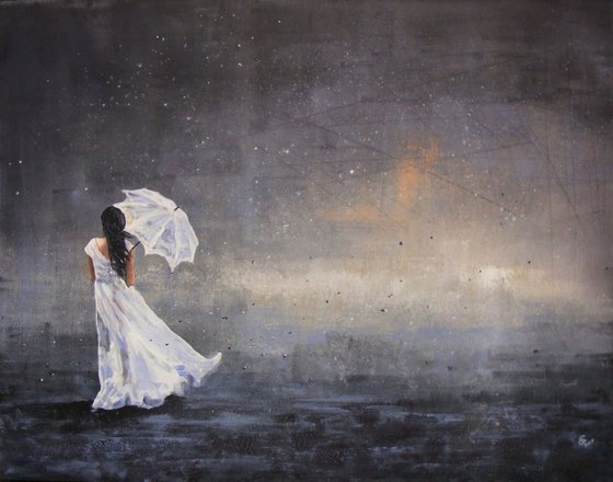 100x80cm LARGE FORMAT "Wind of distant memories"