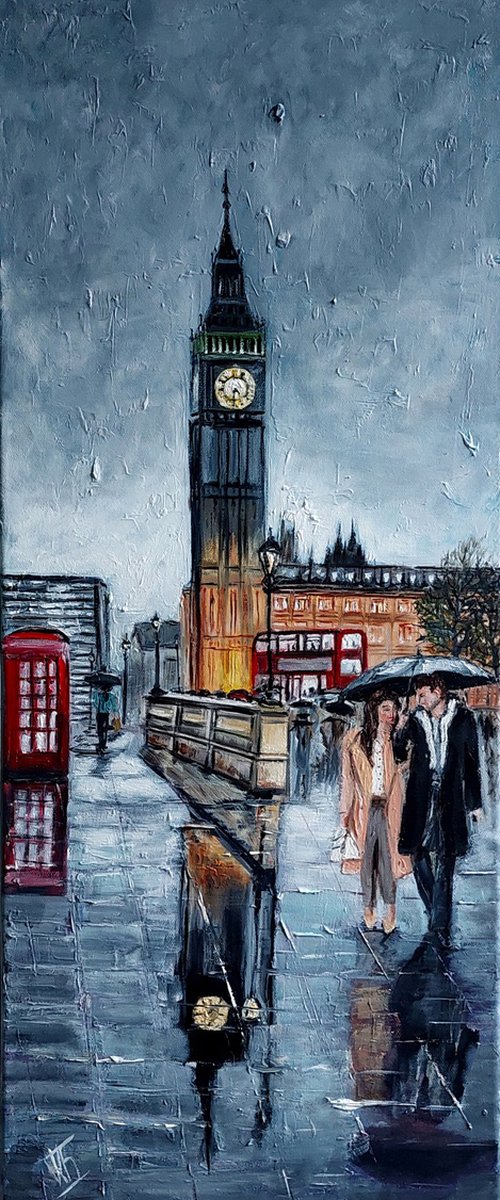 Evening London by Ira Whittaker