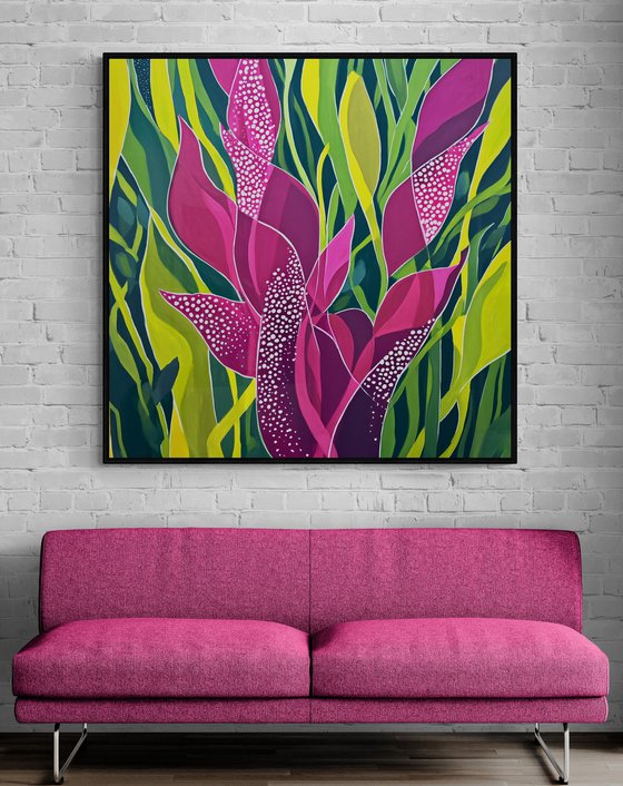 Tropical Leaves Dance #1