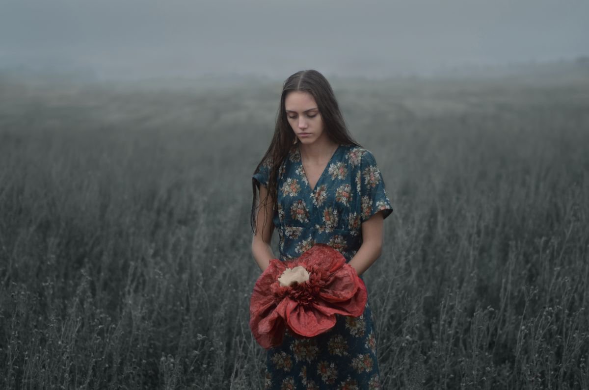 Flower II - Limited Edition 1 of 10 by Inna Mosina