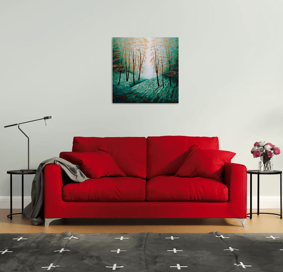 Edge of Stillness Forest Light