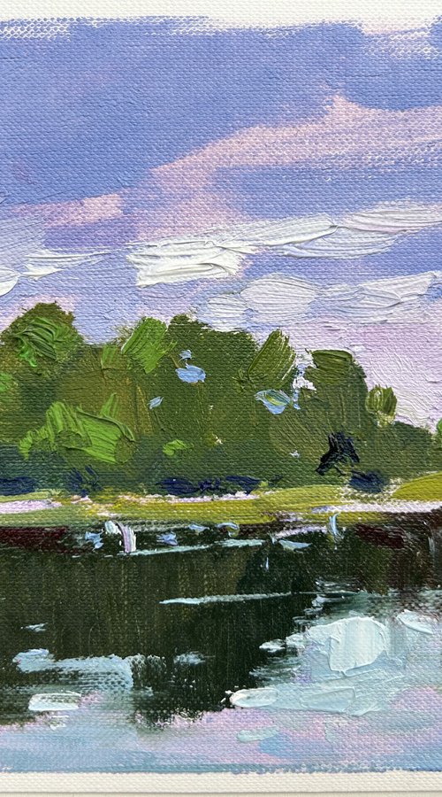 daytime landscape by Yuliia Pastukhova
