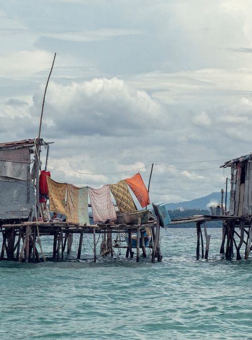 Sea Gypsies of Borneo No.1 - Signed Limited Edition by Serge Horta