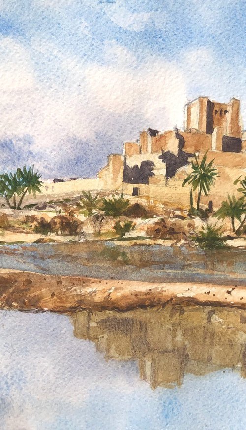 The Casbah of Tiffoultoute, Moroccos by Krystyna Szczepanowski