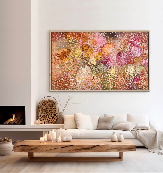 Fireworks of Blooming Petals