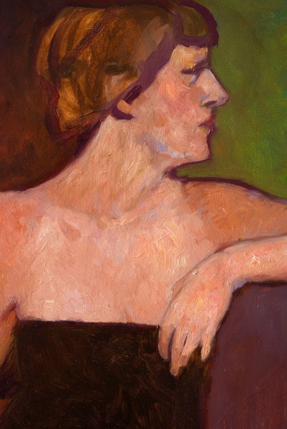 impressionist nude woman