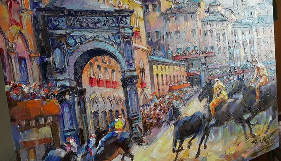 Siena Palio - horse racing