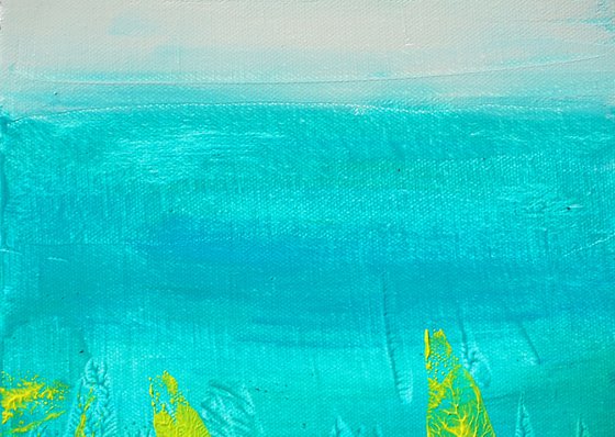 Happy Tile-Underwater Grass 20x20cm/8x8in