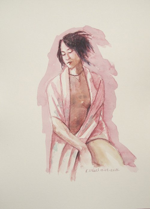 draped female nude by Rory O’Neill