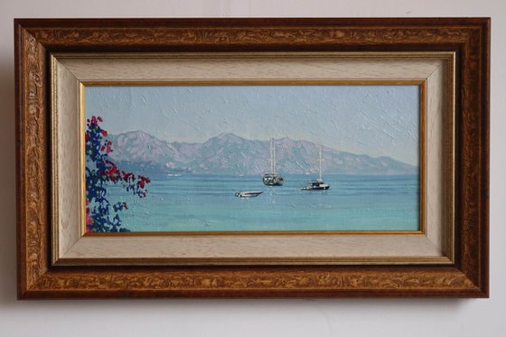 Yachts in Turunc Harbor