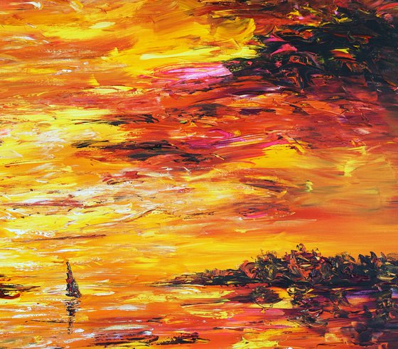 Romantic Sundown Sailing D 4