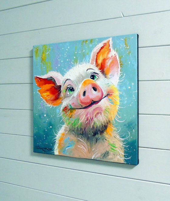 Happy Piglet