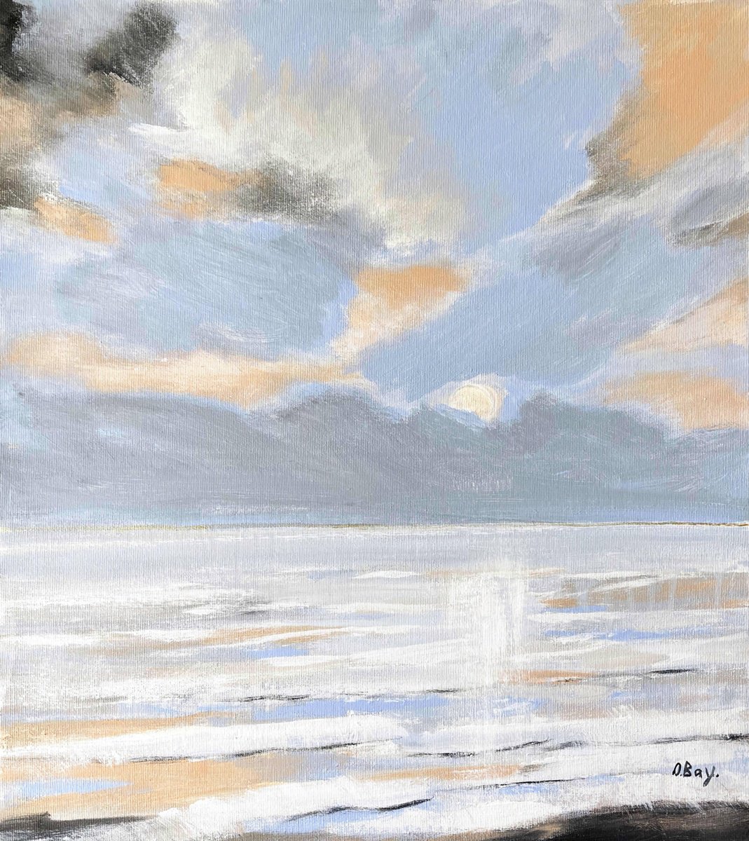  Calm After The Storm By Olesya Bay, 20 X 24, Artwork For Sale On Artfinder