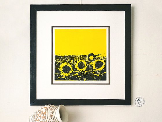 Yellow Sunflower Filed