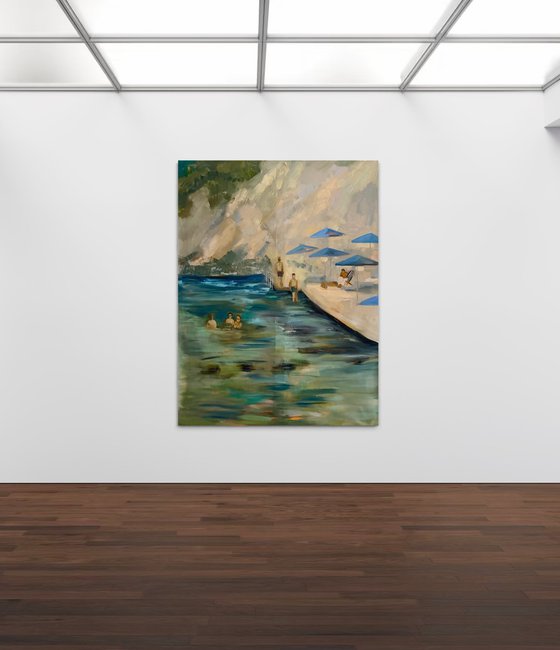 Quiet Waters at the Cliffside