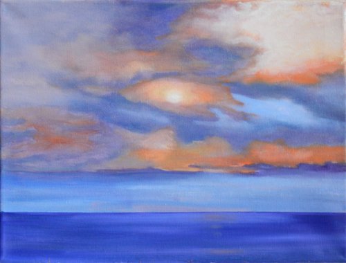 Stormy Sunset by Aida Markiw