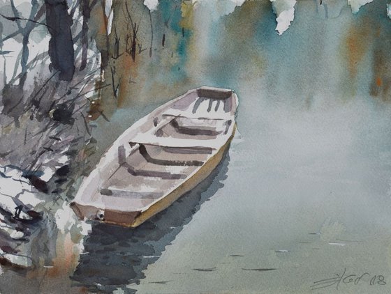 Boat on the river