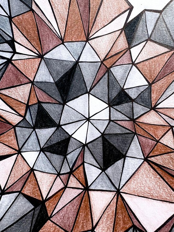 TERRACOTTA POPPY IN CALM FIELD