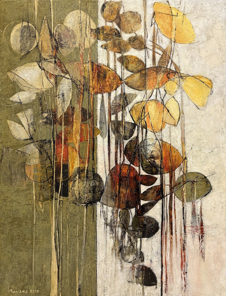 Memory Of Leaves By Movses Poghosyan, 24 X 31, Artwork For Sale On Artfinder