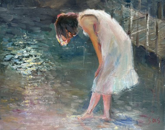 Reflection in the water