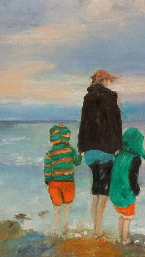 Together at the sunrise by Maria Karalyos