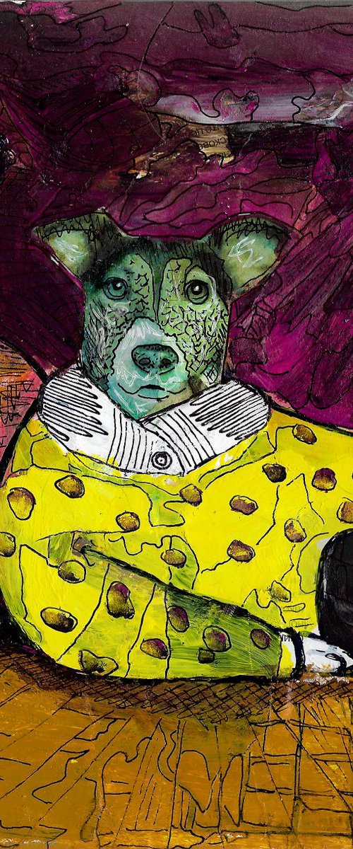 Jack Russell Terrier and jamó by Pavel Kuragin