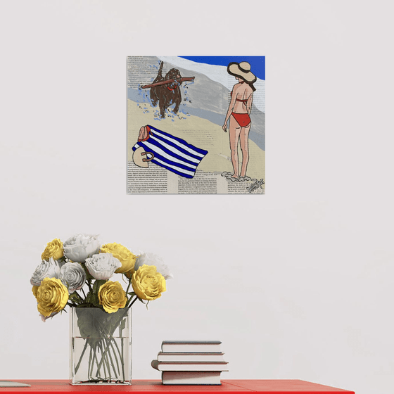 Dog Days Fetch It 30cm x 30cm