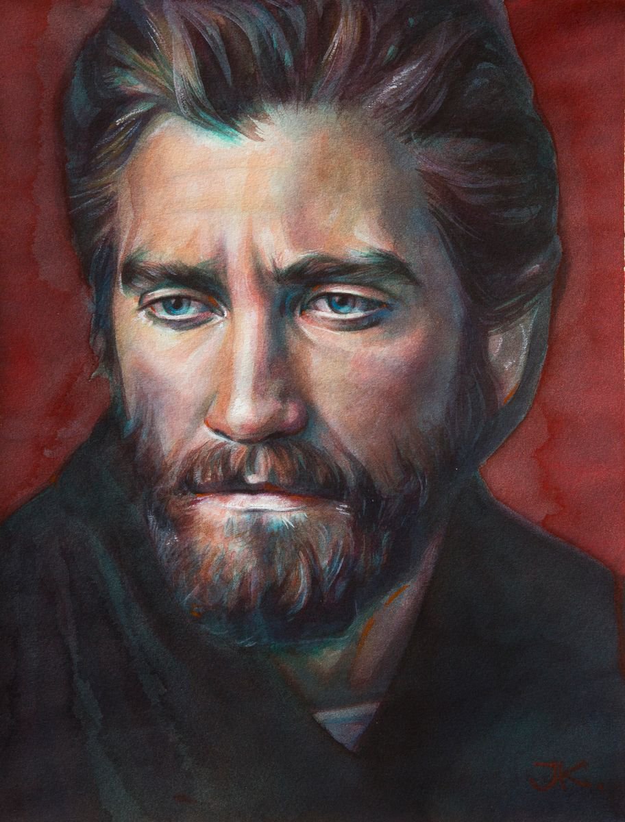 Jake Gyllenhaal Portrait by Yulia Kovaleva