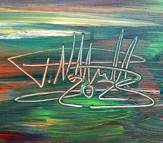 Romantic Evening Landscape D 2