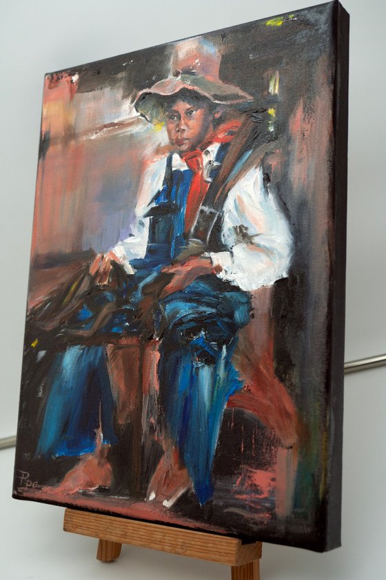 Little Cowboy — After Nikolai Fechin