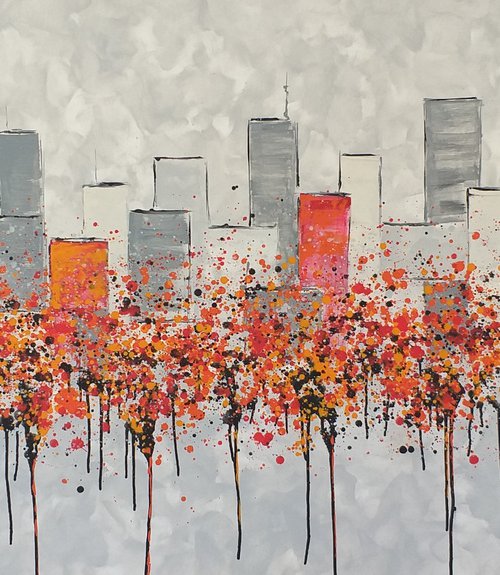 « Autumn in the city № 2 » by M.Y. by Max Yaskin