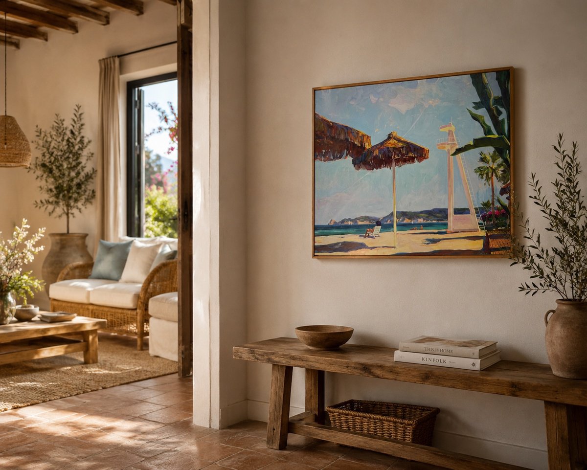  Spring La Siesta81X100 Acr.canv. 2025. By Anton Gudzykevych, 39 X 32, Artwork For Sale On Artfinder