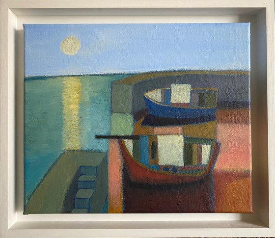 Harvest Moon Moorings (Study)