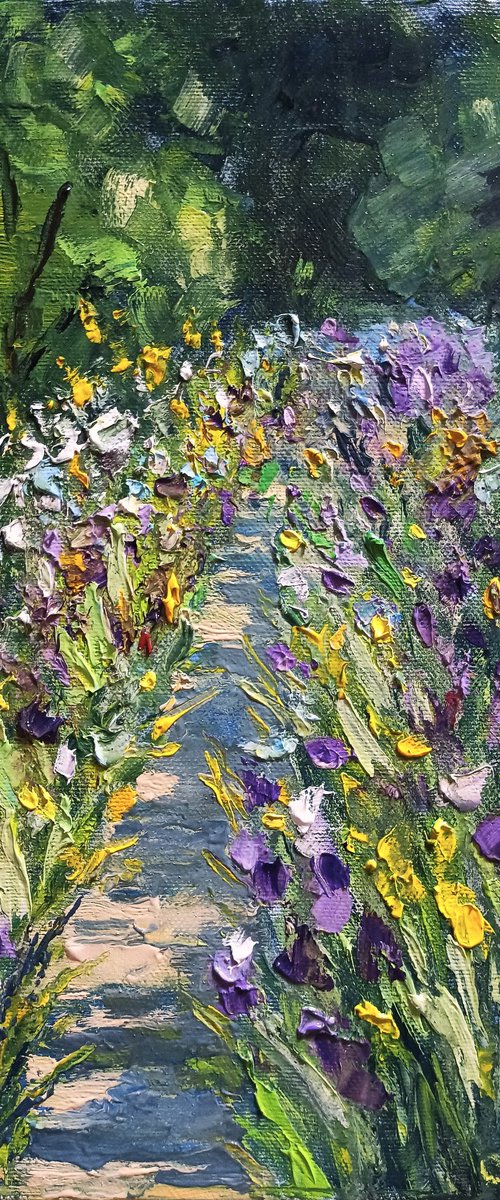 Impression. Monet's garden by Oleh Rak