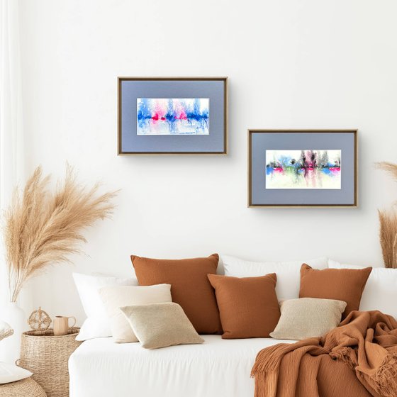 Diptych Majestic Abstract