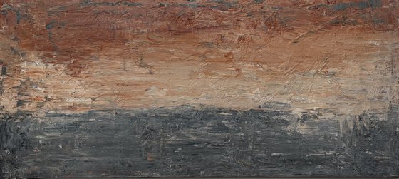„Where silence dwells“ 100x45x2 cm