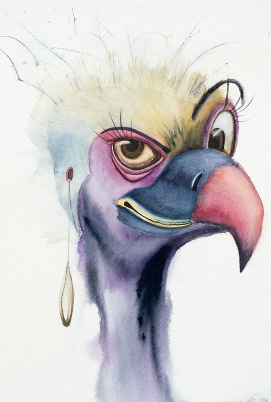 Whimsical Vulture