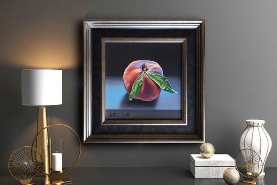 Still Life with a Peach