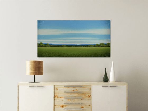 Summer Green - Blue Sky