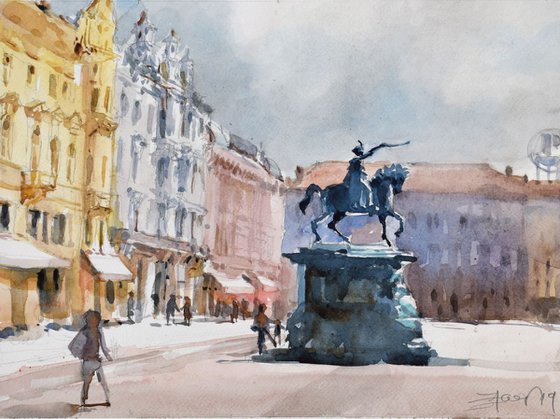 J.Jelacich square ( commission for Gabriella )