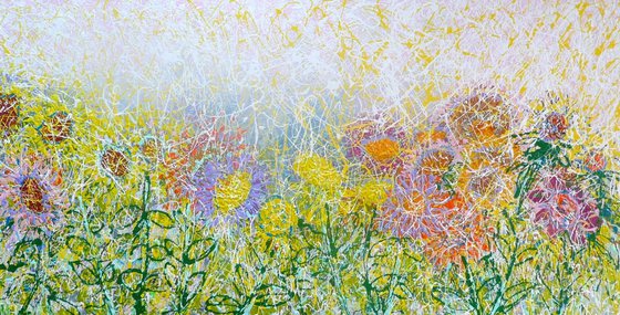 Autumn Sunflower Meadow