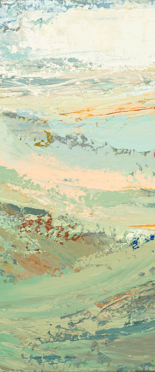 Abstract landscape by Susana Sancho Beltrán