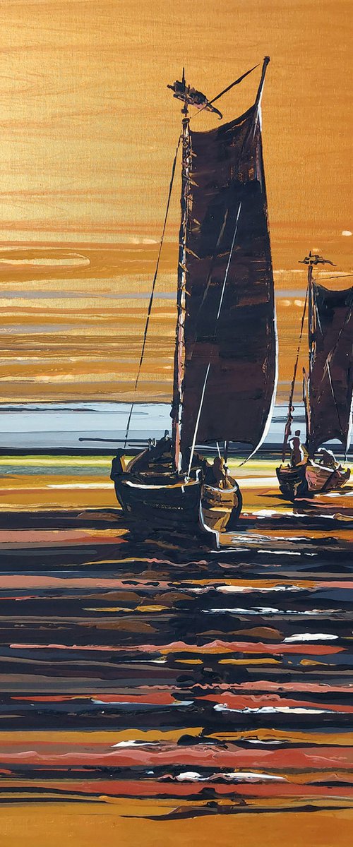 "Hot summer afternoon in the Curonian Lagoon" by Marius Morkunas