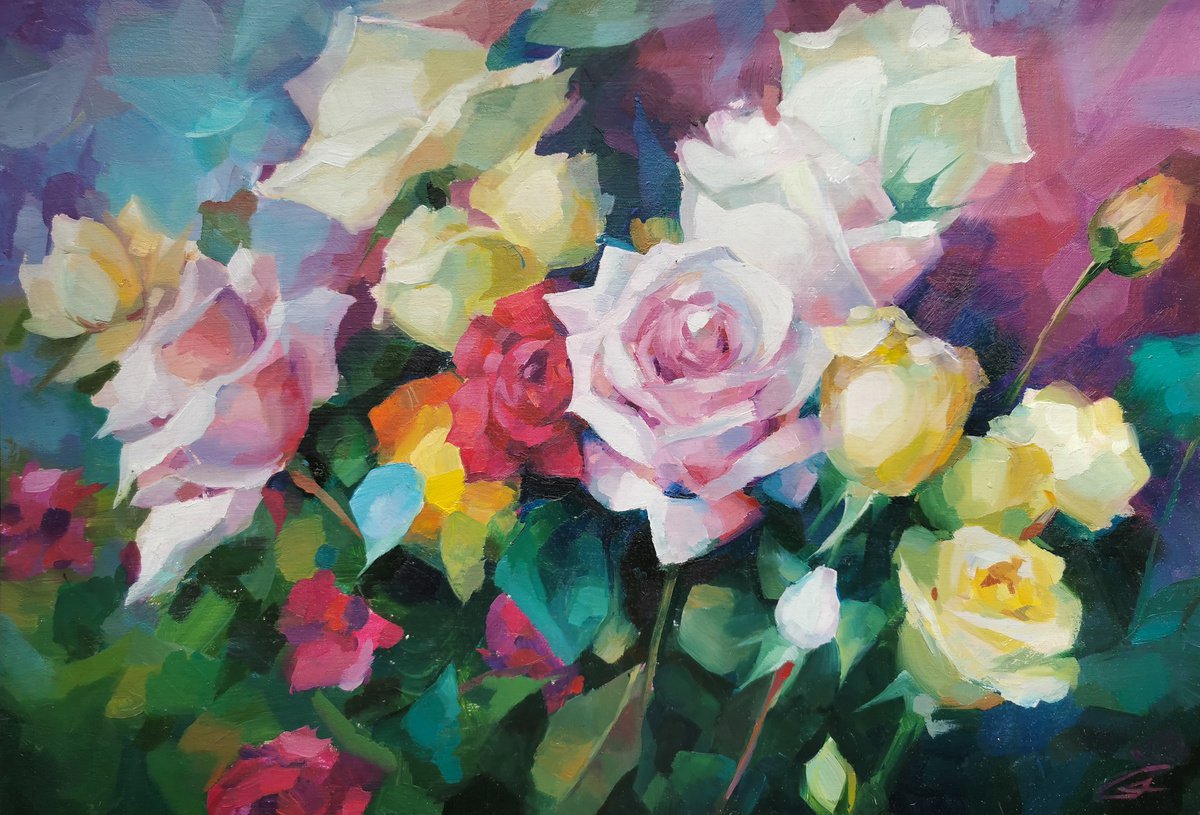 Roses by Akelina