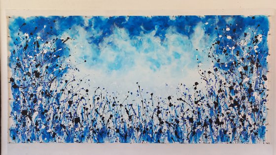Blue Meadow by M.Y.