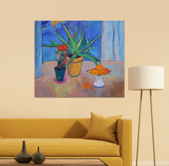 Aloe Vera and cactus