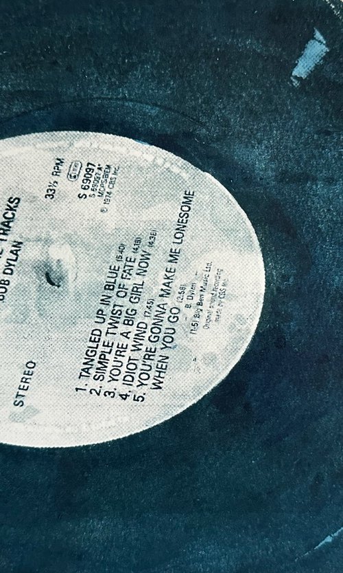 Tangled Up In Blue by Diane McLellan