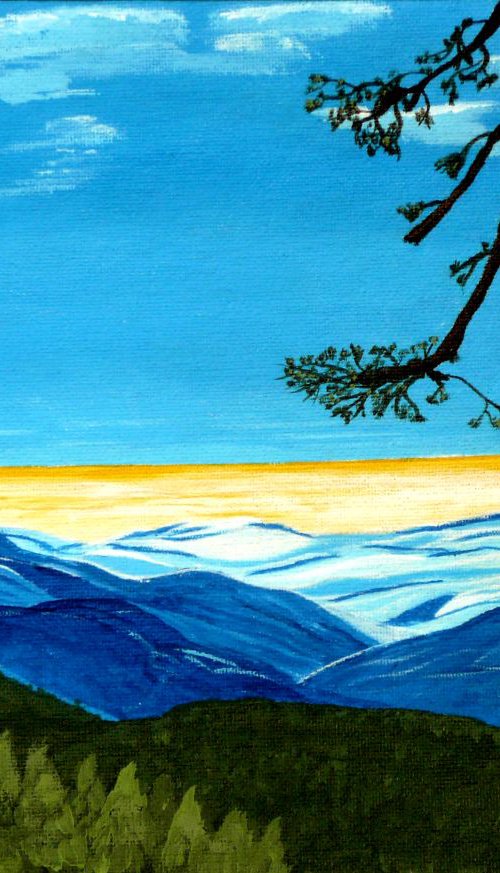Mountain Solitude by Dunphy Fine Art