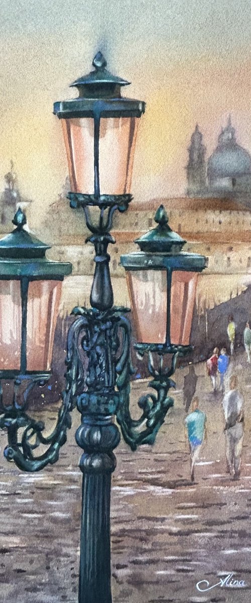 Venice lantern by Alina Karpova